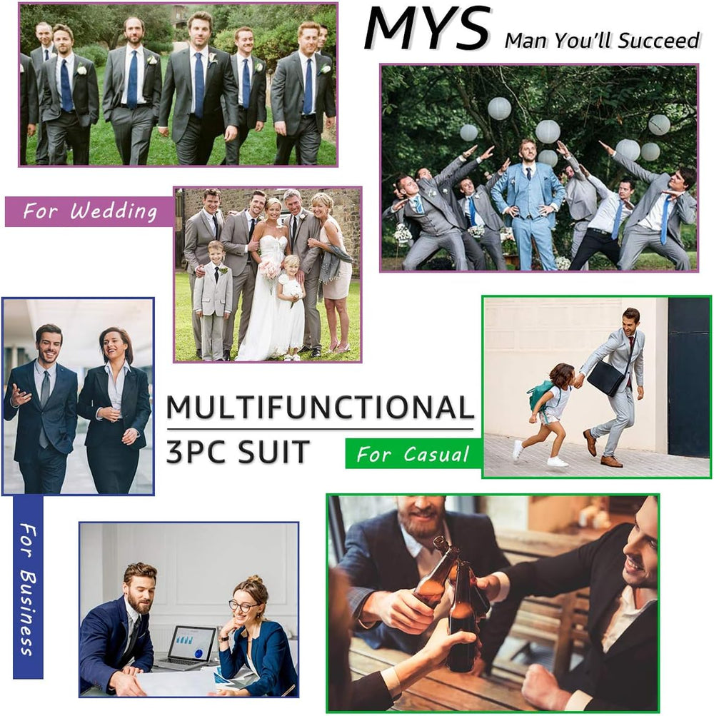 Comfortable Two-Piece Men's Suit - Ralph