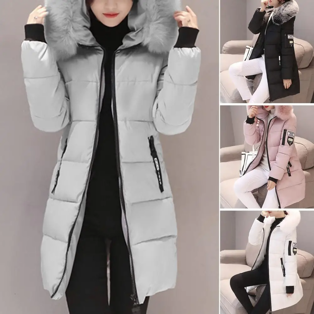 Comfortable Windproof Ladies Winter Jacket - Elinora
