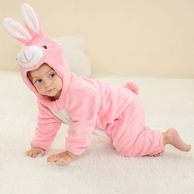 Cozy Hooded Baby Onesie - Ultra-Soft Winter Warmth for Ultimate Comfort