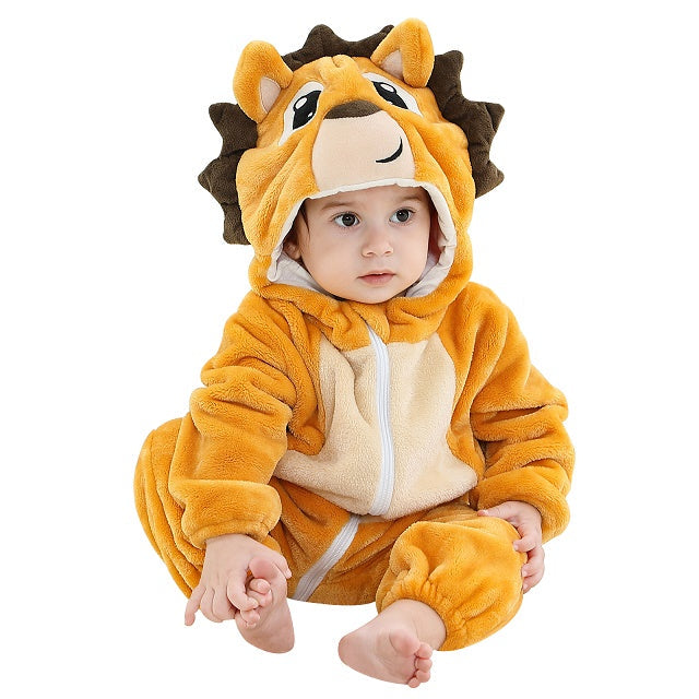 Cozy Hooded Baby Onesie - Ultra-Soft Winter Warmth for Ultimate Comfort