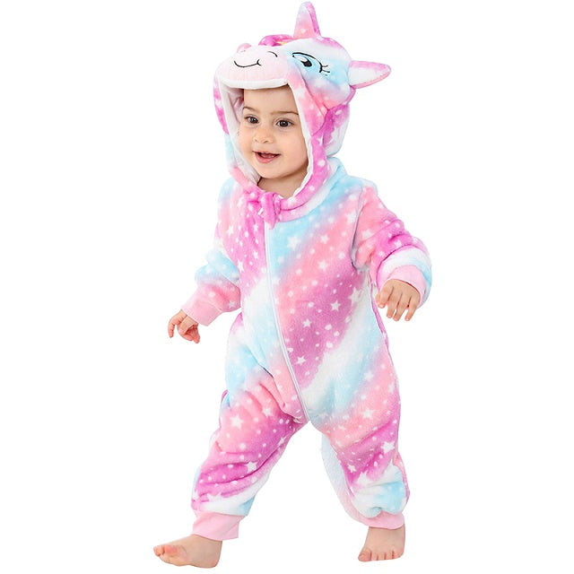 Cozy Hooded Baby Onesie - Ultra-Soft Winter Warmth for Ultimate Comfort