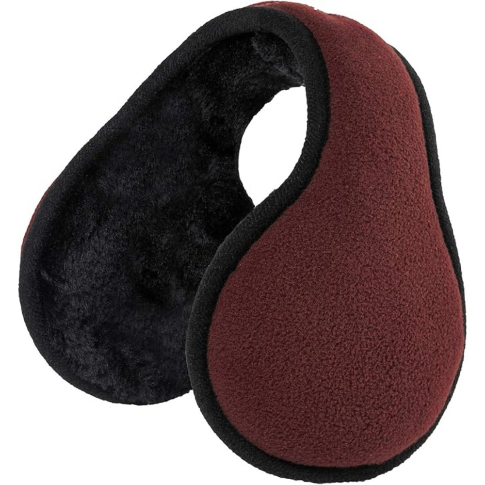 SnugMuffs Comfy Foldable Fleece Ear Covers - Warm, Lightweight, and Portable Ear Protection