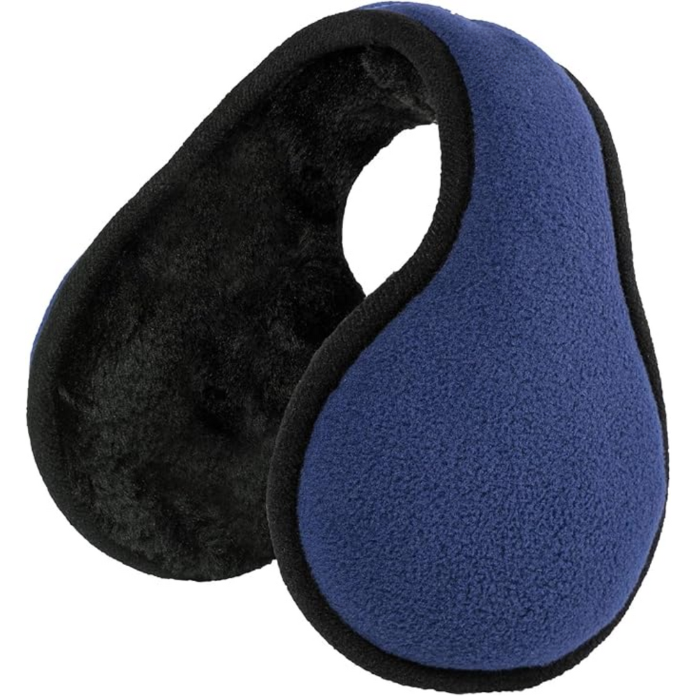 SnugMuffs Comfy Foldable Fleece Ear Covers - Warm, Lightweight, and Portable Ear Protection