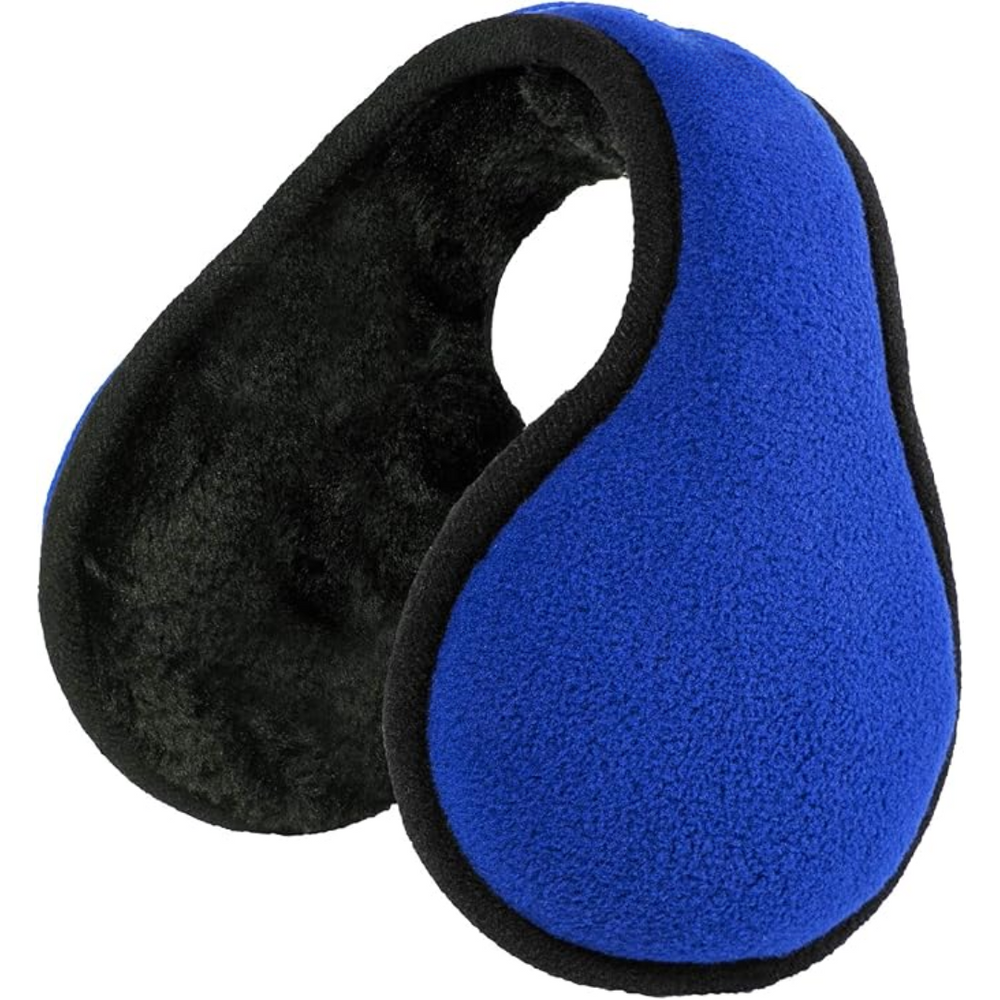 SnugMuffs Comfy Foldable Fleece Ear Covers - Warm, Lightweight, and Portable Ear Protection