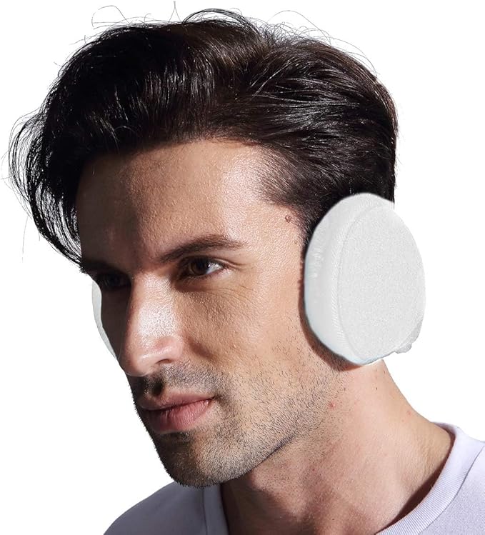 SnugMuffs Comfy Foldable Fleece Ear Covers - Warm, Lightweight, and Portable Ear Protection
