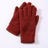 Isabelle Comfy Knitted Women's Gloves - Warm & Stylish Winter Accessories