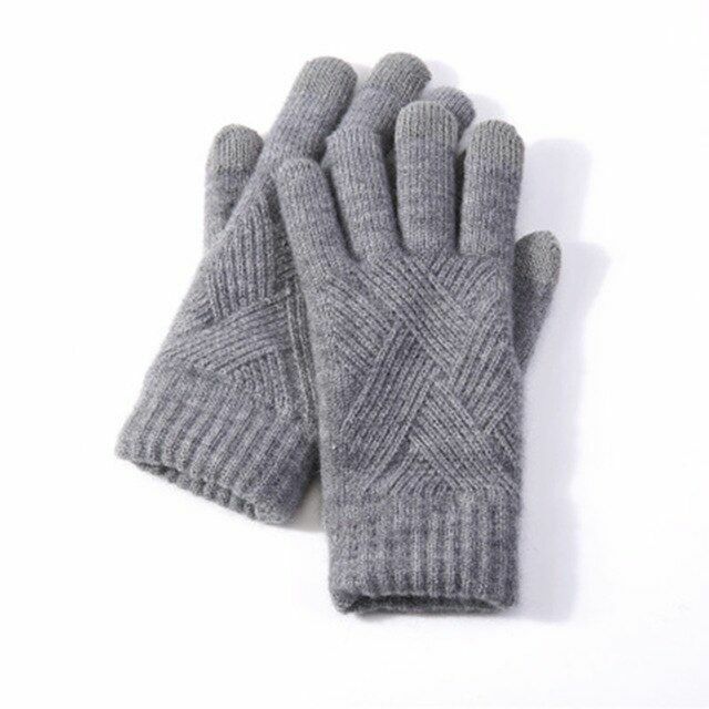 Isabelle Comfy Knitted Women's Gloves - Warm & Stylish Winter Accessories