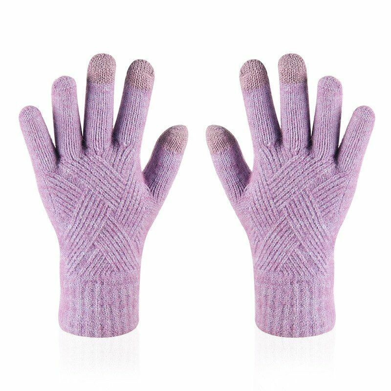 Isabelle Comfy Knitted Women's Gloves - Warm & Stylish Winter Accessories