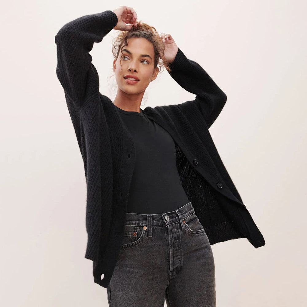 Women's Oversized Cocoon Cardigan – Emery