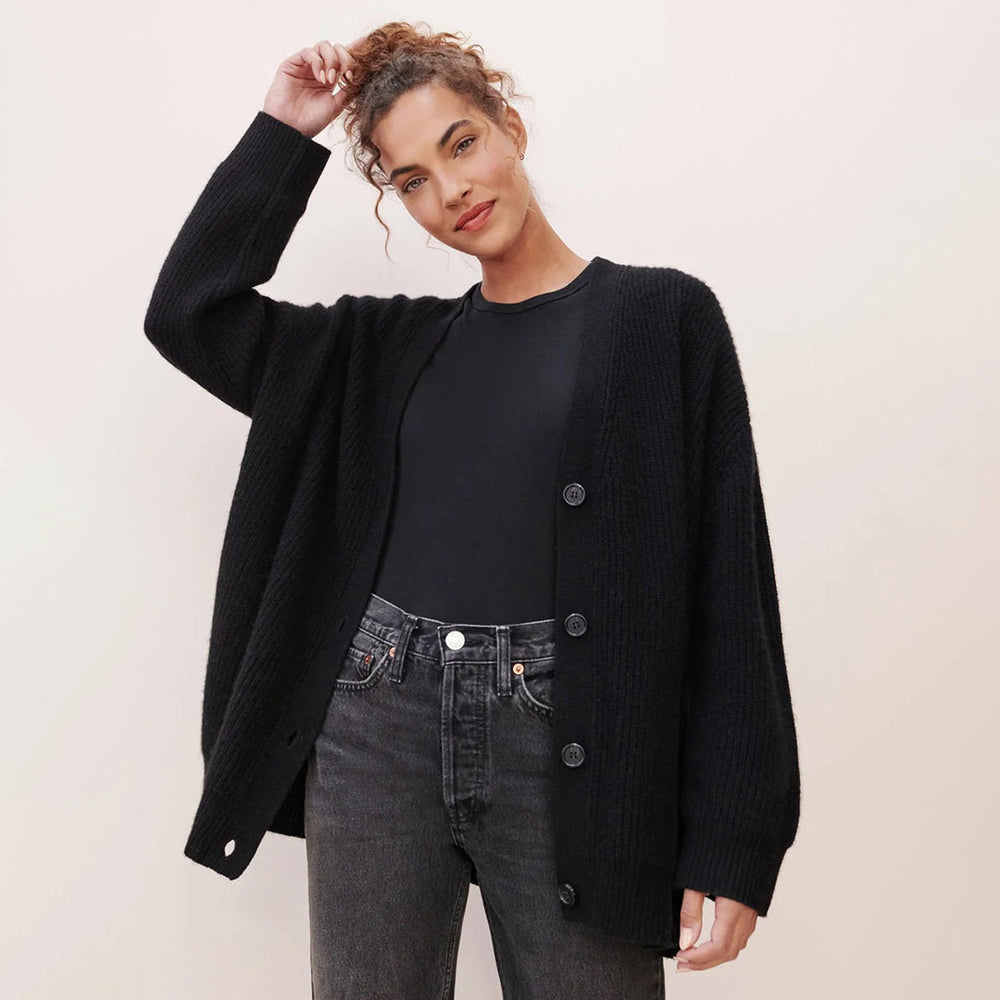 Women's Oversized Cocoon Cardigan – Emery