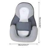 Enhanced Product Title: **COMFYNEST Ergonomic Baby Pillow with Incline – Comfortable Support for Infants**
