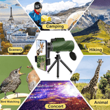 BowLift | Compact  Ultra-Zoom Monocular | HD Lens, Lightweight & Perfect for Hiking, Birdwatching, and Sports Events