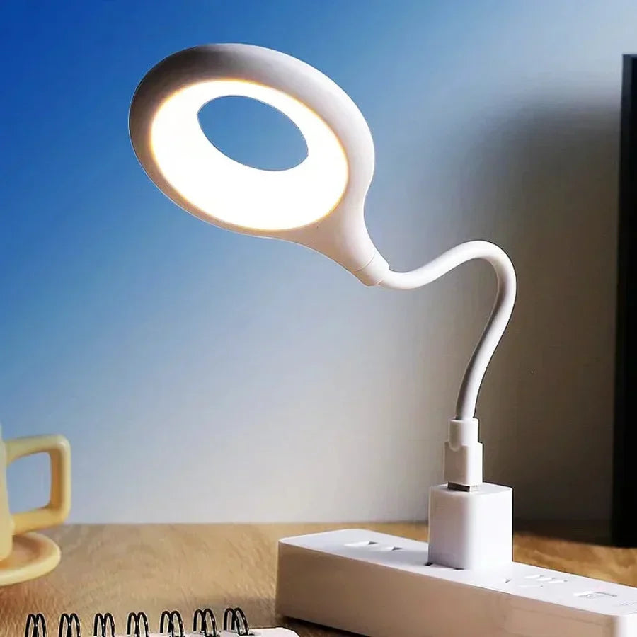SoftGlow Compact Rechargeable Night Light - Portable, Dimmable LED Lamp for Bedroom, Nursery, and Travel