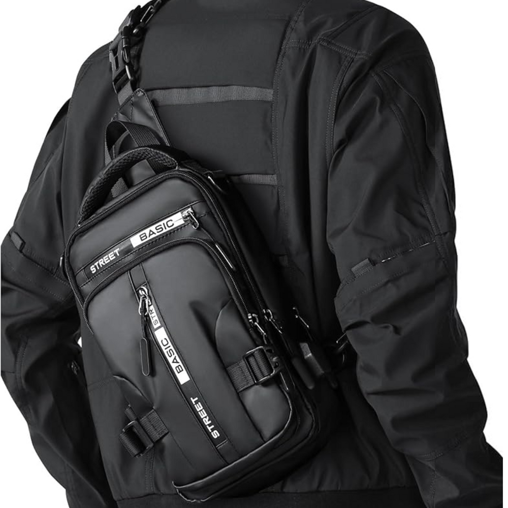 UrbanLite Compact Crossbody Sling Backpack - Lightweight, Stylish & Versatile Travel Bag