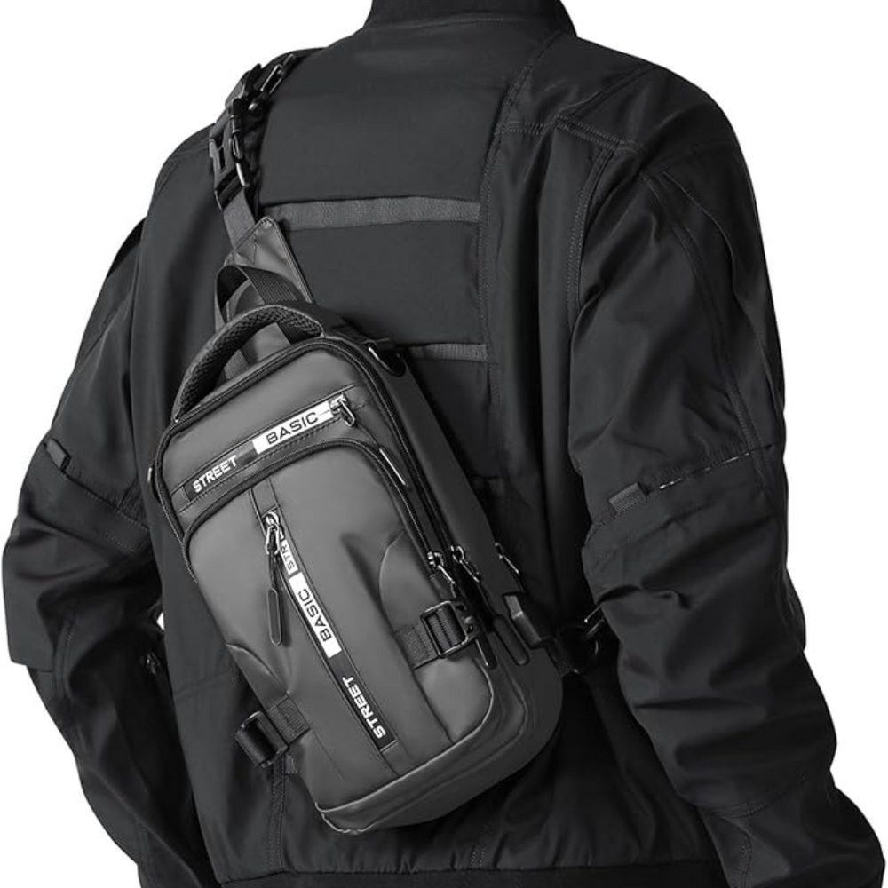 UrbanLite Compact Crossbody Sling Backpack - Lightweight, Stylish & Versatile Travel Bag