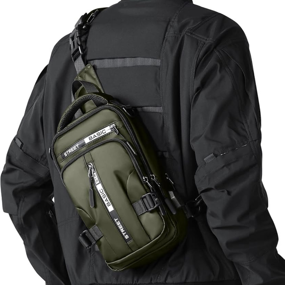 UrbanLite Compact Crossbody Sling Backpack - Lightweight, Stylish & Versatile Travel Bag