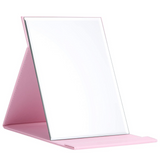 Portable Compact Make-Up Mirror with Adjustable Stand - Perfect for Travel and Vanity Use