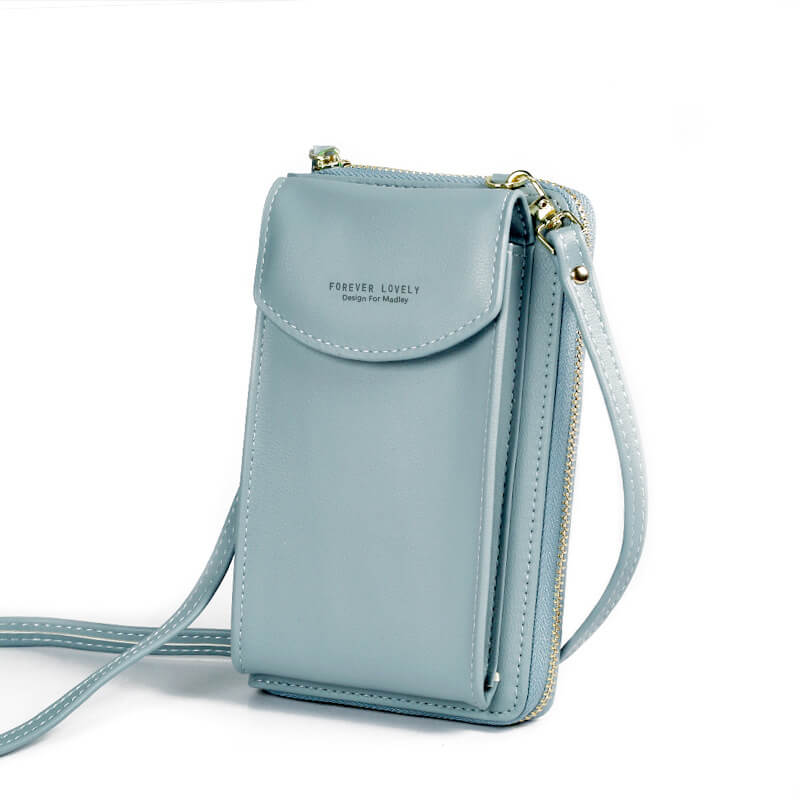 Stylish Compact PU Leather Crossbody Shoulder Bag with Adjustable Strap - Perfect for Everyday Use