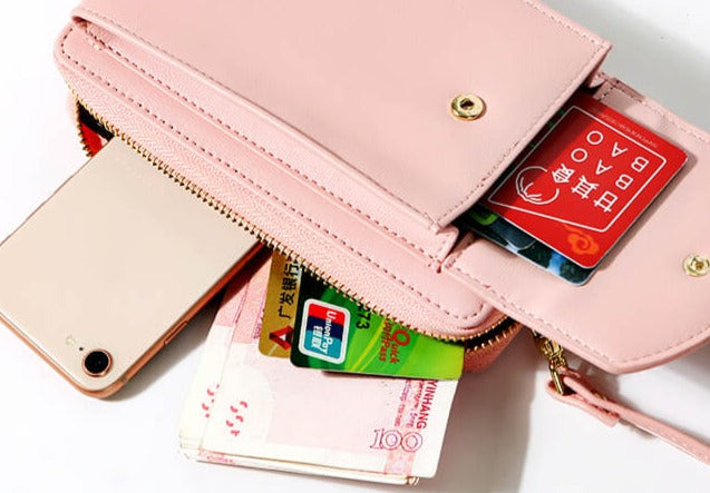Stylish Compact PU Leather Crossbody Shoulder Bag with Adjustable Strap - Perfect for Everyday Use