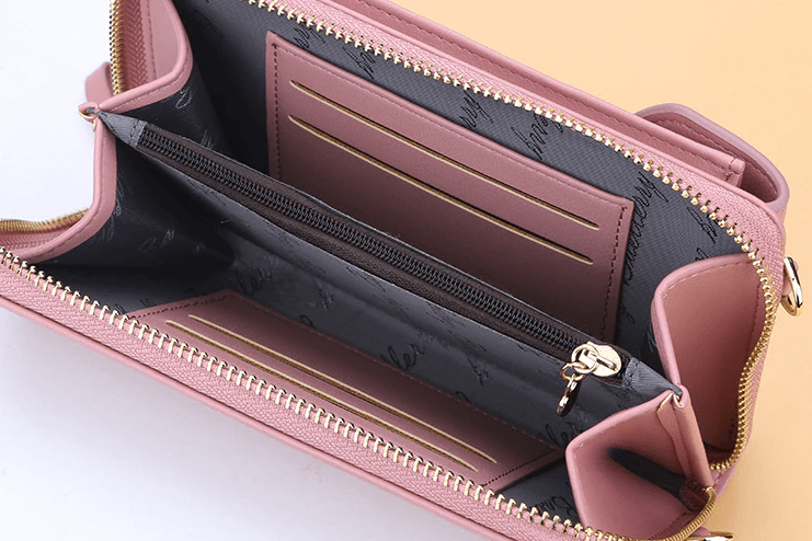 Stylish Compact PU Leather Crossbody Shoulder Bag with Adjustable Strap - Perfect for Everyday Use