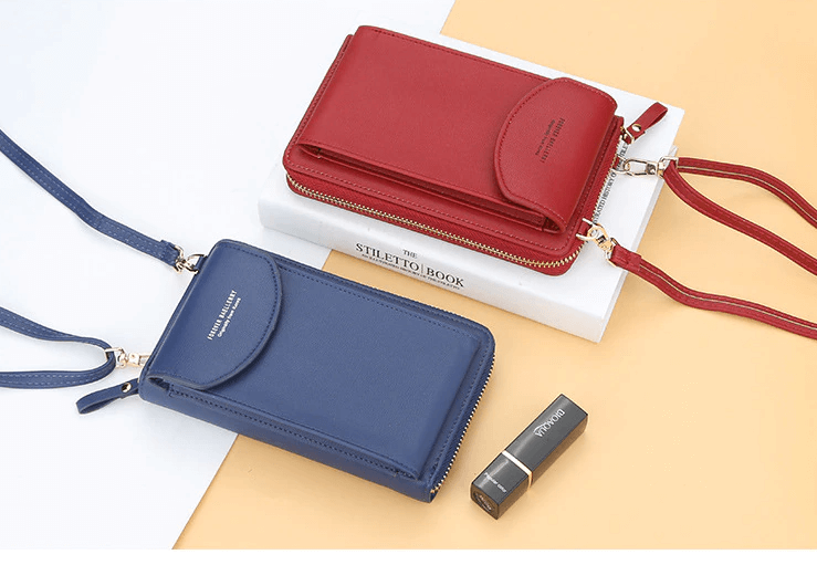 Stylish Compact PU Leather Crossbody Shoulder Bag with Adjustable Strap - Perfect for Everyday Use