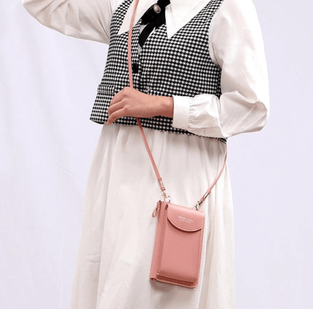 Stylish Compact PU Leather Crossbody Shoulder Bag with Adjustable Strap - Perfect for Everyday Use