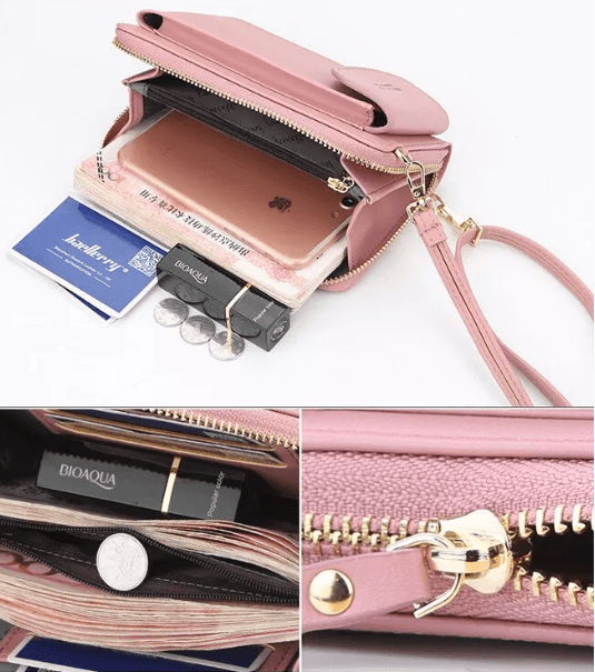 Stylish Compact PU Leather Crossbody Shoulder Bag with Adjustable Strap - Perfect for Everyday Use