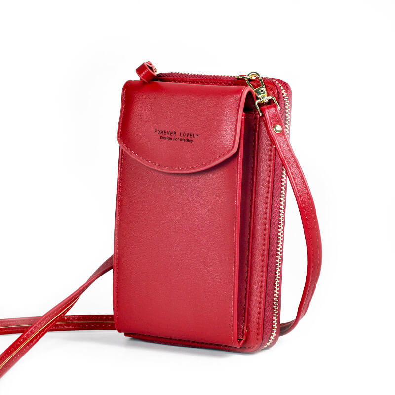 Stylish Compact PU Leather Crossbody Shoulder Bag with Adjustable Strap - Perfect for Everyday Use