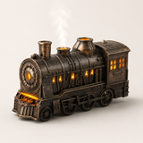 Steam Locomotive Humidifier – 300ml Tank, Ambient Light & USB Power