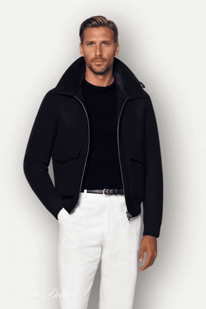 Cool Men's Bomber Jacket - Noah