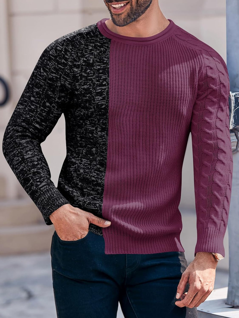 Cool Men's Sweater - Damian
