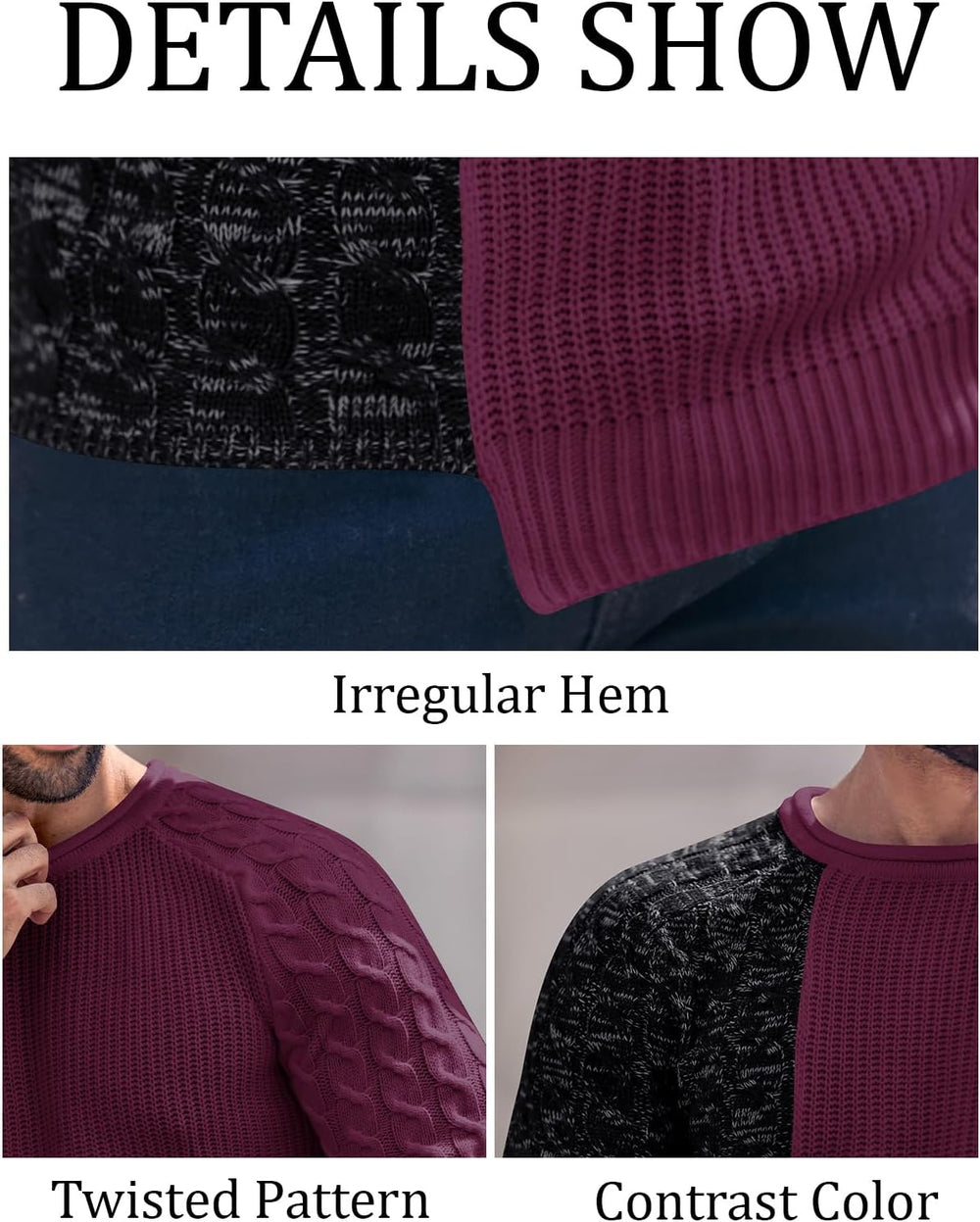 Cool Men's Sweater - Damian