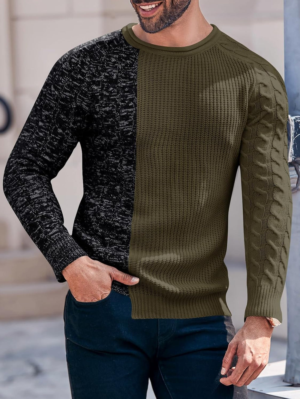 Cool Men's Sweater - Damian