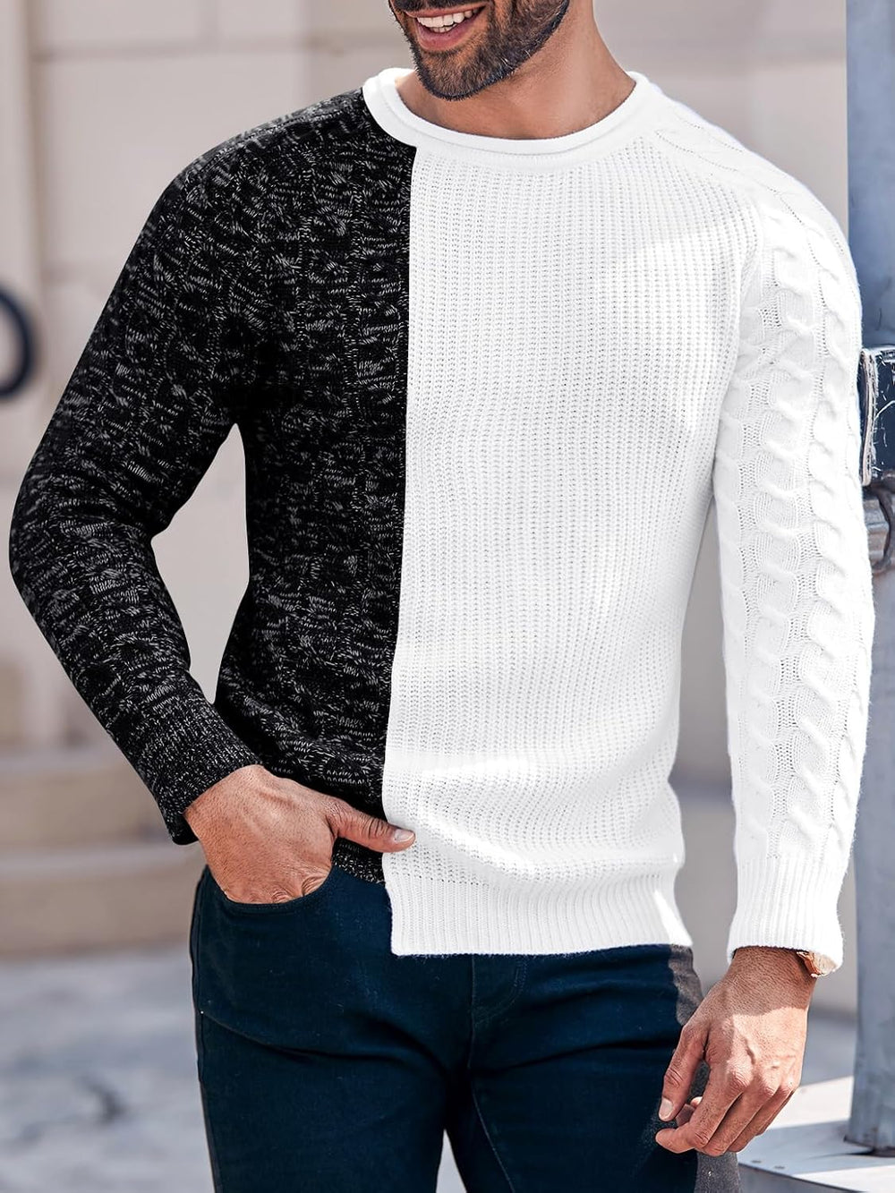 Cool Men's Sweater - Damian