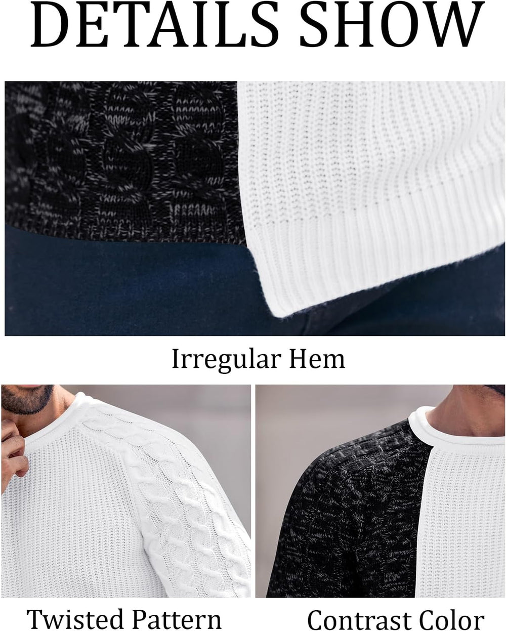 Cool Men's Sweater - Damian