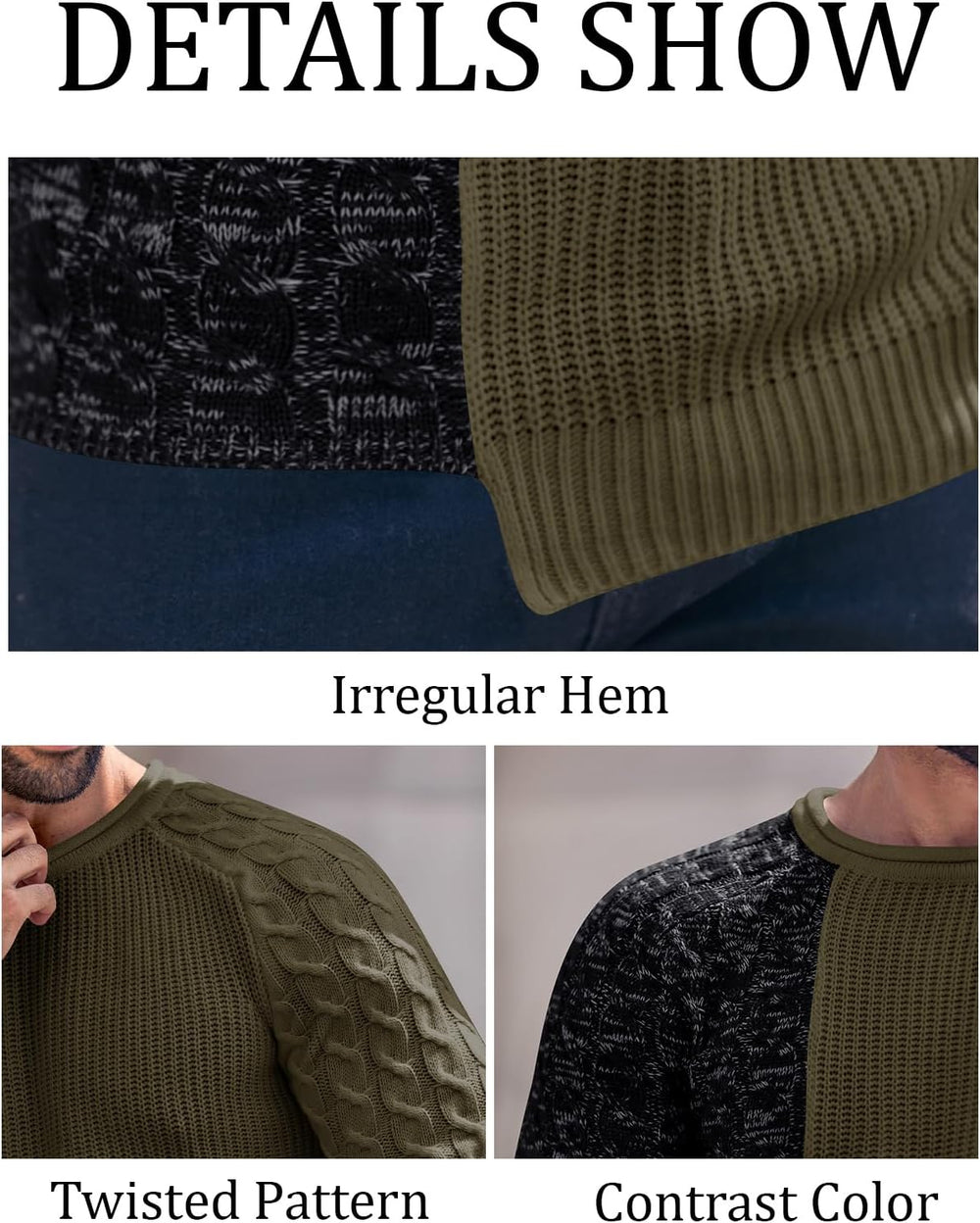 Cool Men's Sweater - Damian