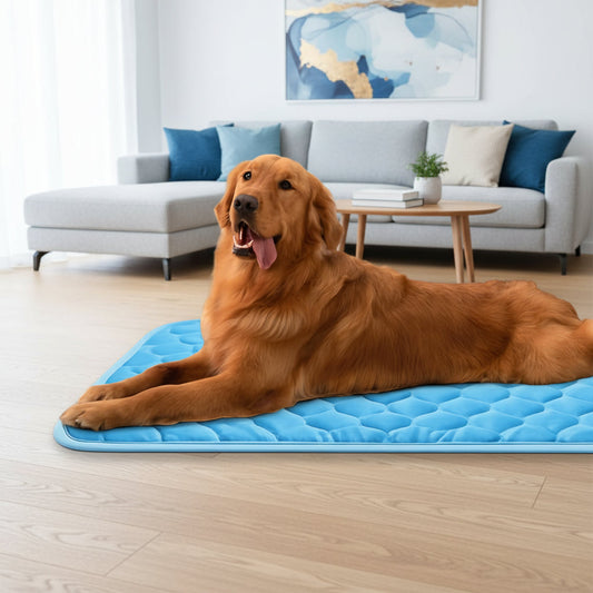 Self-Cooling Dog Mat – Portable Pet Bed, No-Power Design & Multiple Sizes