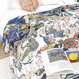 Cooling Sofa Throw Blanket Floral Boho
