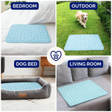 CoolPaws Dog Cooling Mat - Premium Pet Cooling Pad for Hot Weather Relief | Durable, Non-Toxic & Easy to Clean
