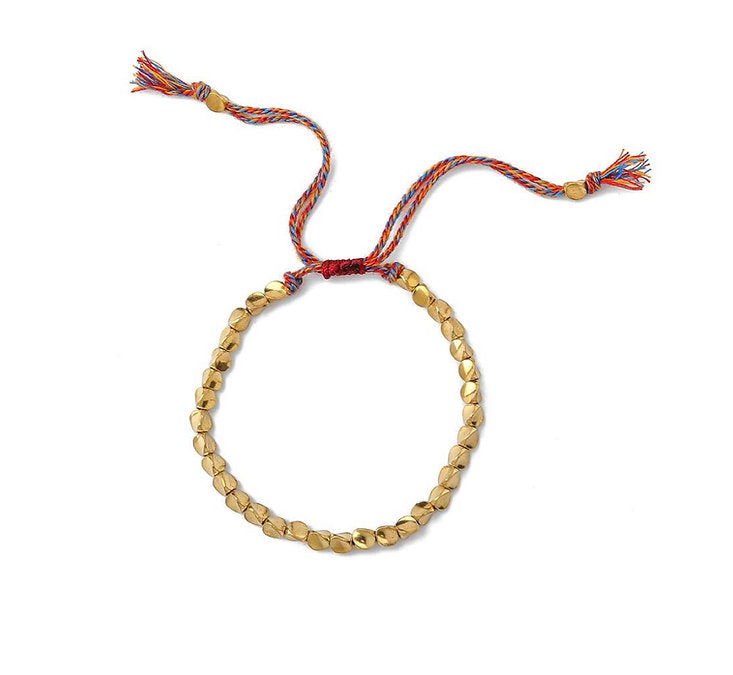 Elegant Women's Copper Bead Lucky Bracelet | Stylish & Unique Jewelry Gift