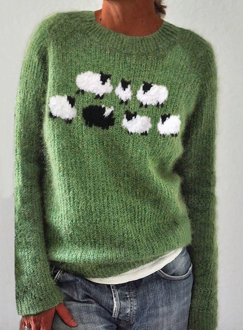 Women's oversized sweater, view 1