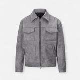Men's zip-up coat, view 1