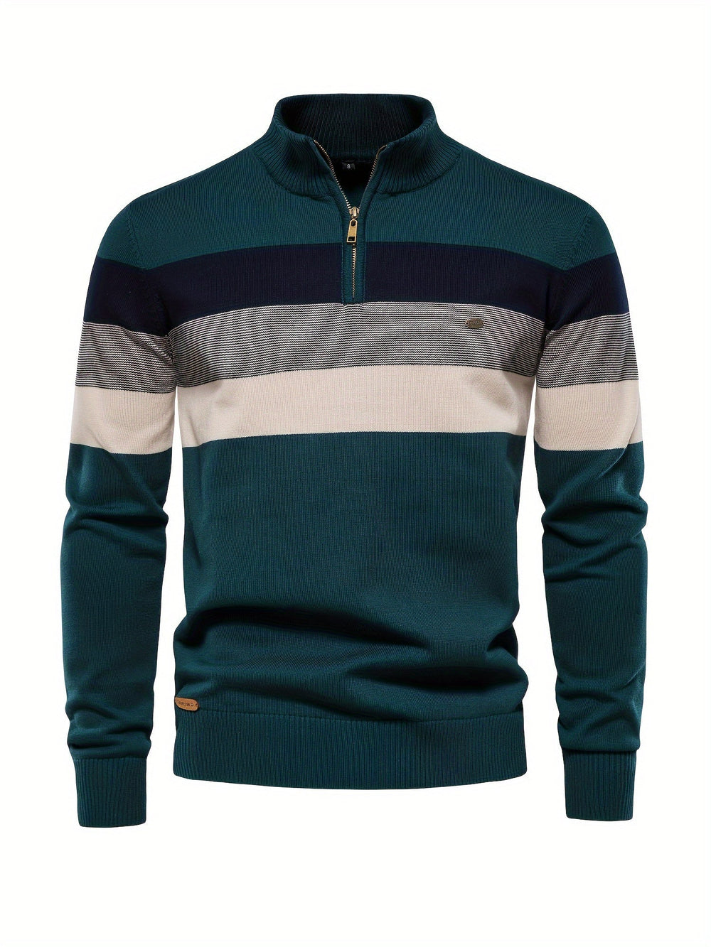 Cotton Knit Men's Sweater - Wyatt
