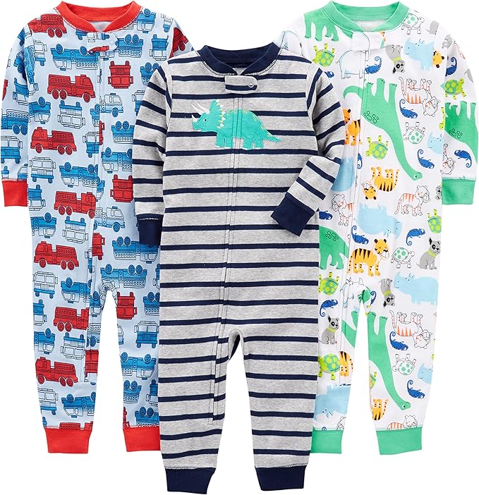 Soft Cotton Pajama Set for Kids - Comfortable & Breathable Sleepwear for Children
