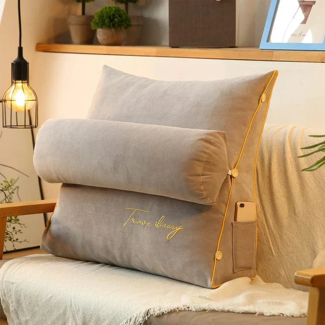 Relaxa – Ergonomic Wedge-Shaped Back Support Cushion