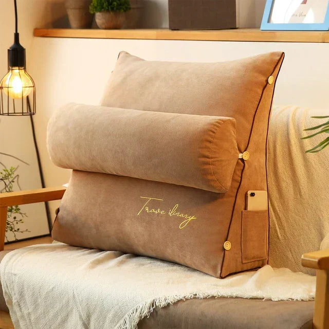 Relaxa – Ergonomic Wedge-Shaped Back Support Cushion