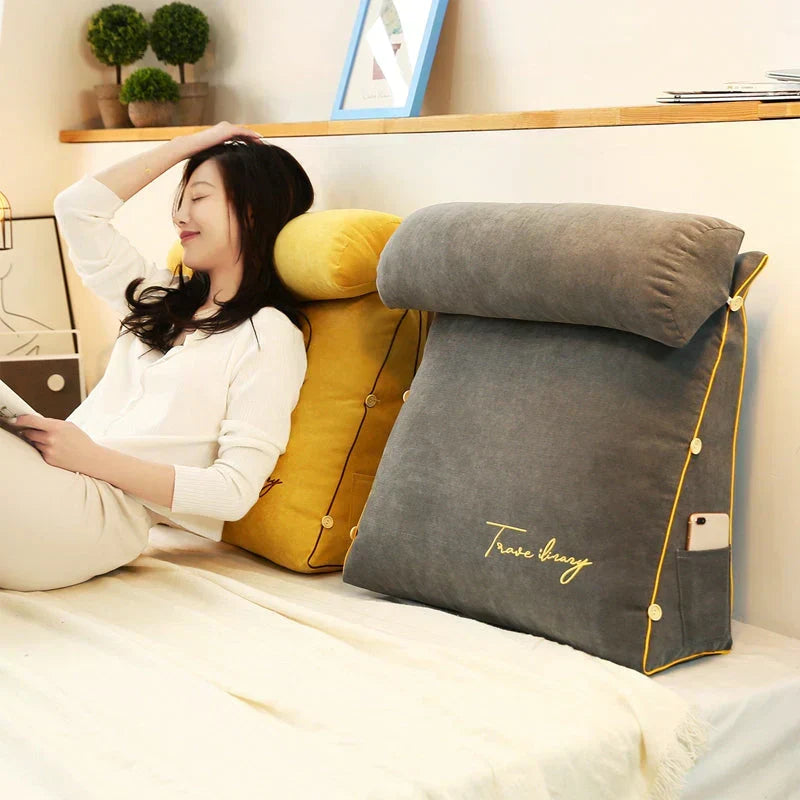 Relaxa – Ergonomic Wedge-Shaped Back Support Cushion