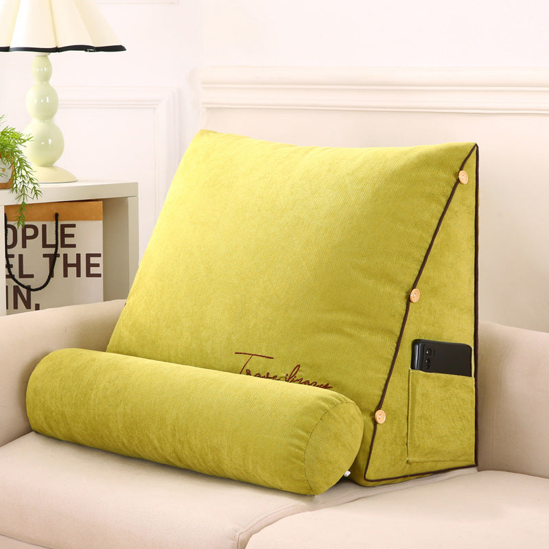 Relaxa – Ergonomic Wedge-Shaped Back Support Cushion
