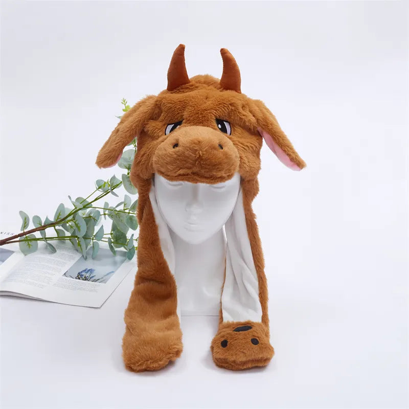 BunnyBounce Hat - Brown Cow