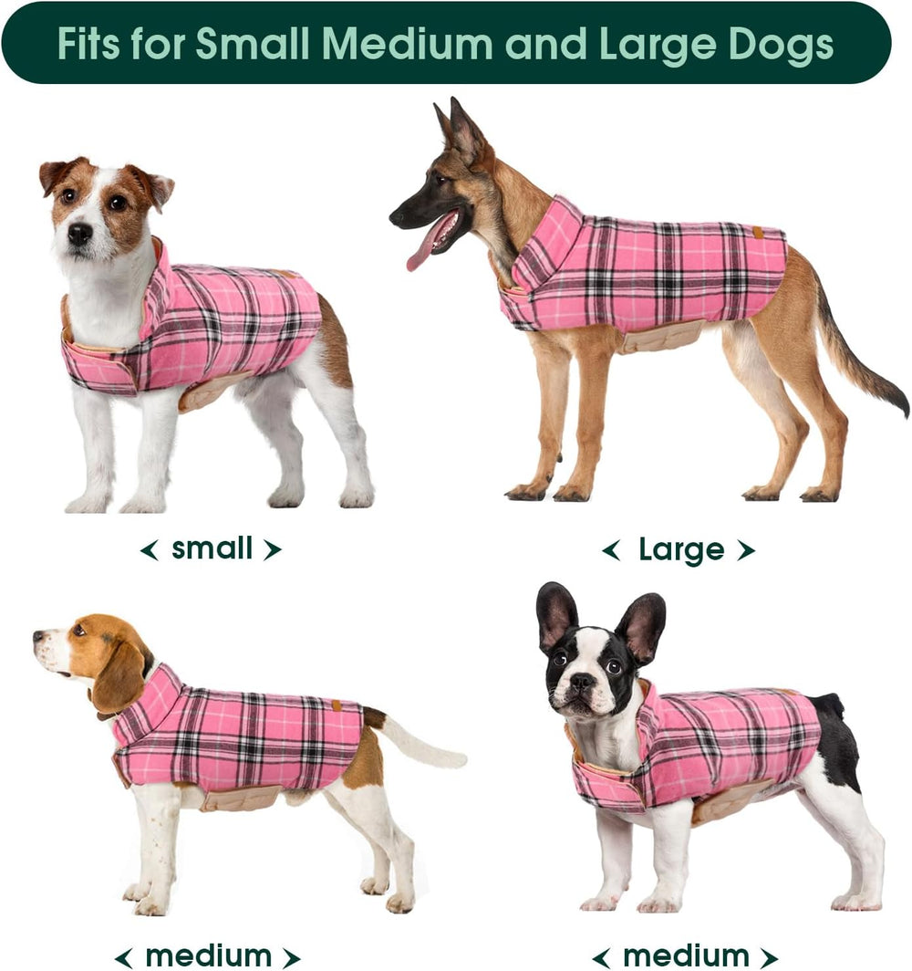 Cozy Waterproof Dog Jacket - Stylish British Winter Coat for Ultimate Warmth & Comfort